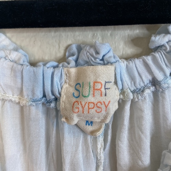 Surf Gypsy tie dyed boho flowy top women’s M EUC runs big - Picture 2 of 5
